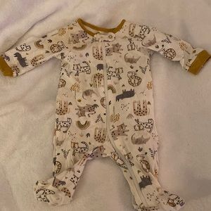 Gerber footed onesie